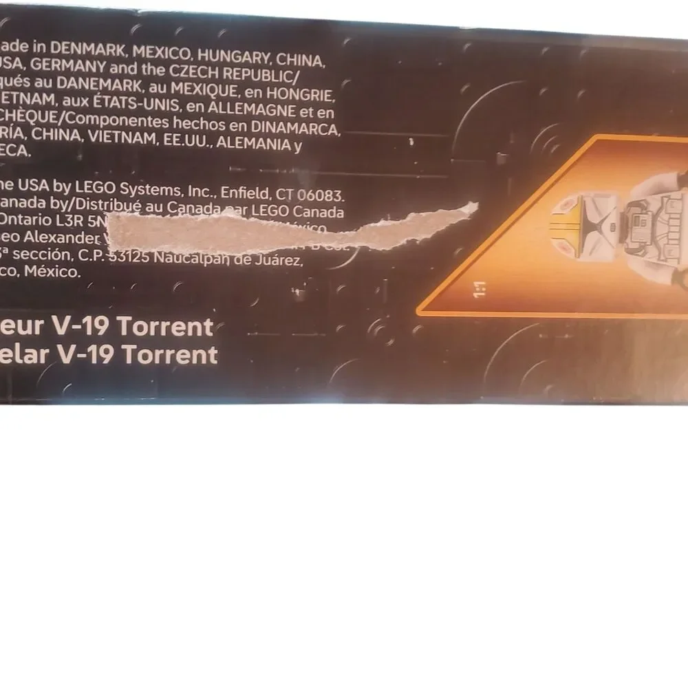 LEGO Star Wars V-19 Torrent Starfighter Building Toy Set  75432